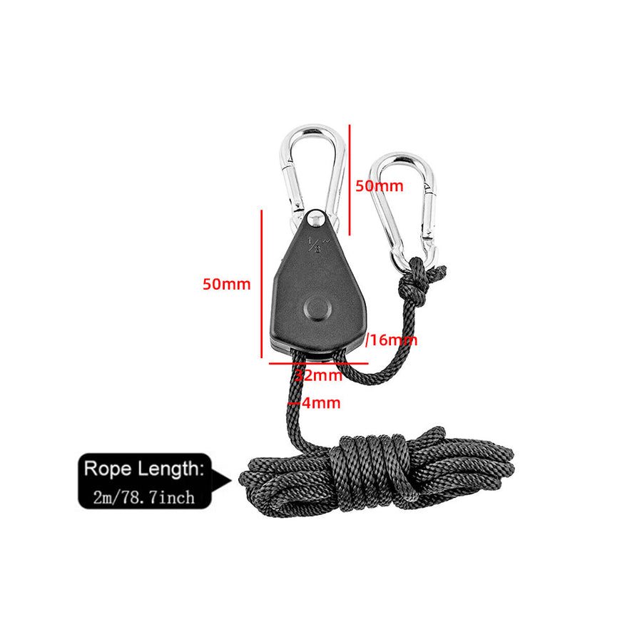 Camp Anywhere Adjustable Ratchet Tent Stabilizer Pulley Hanger - Image 7