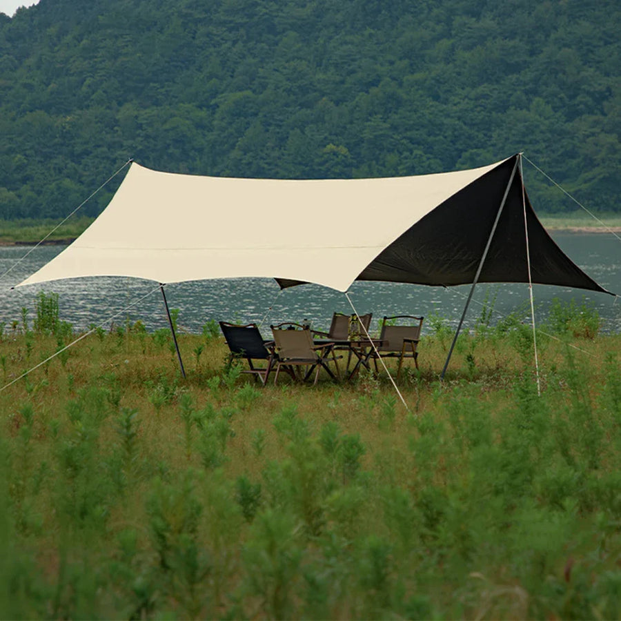 Large Butterfly Ultralight Rainproof Camping Tarps Shelter - Image 0