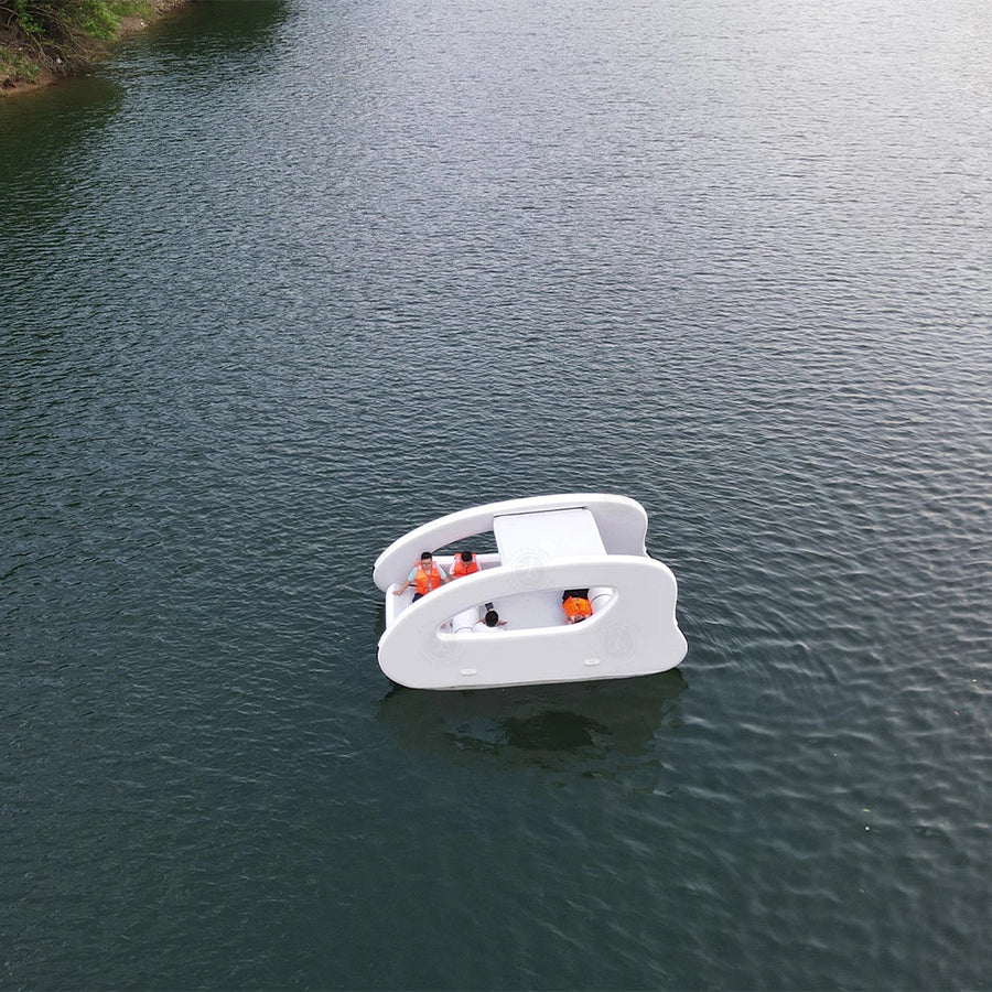 Futuristic Capsule Inflatable Fishing Boat - Image 5