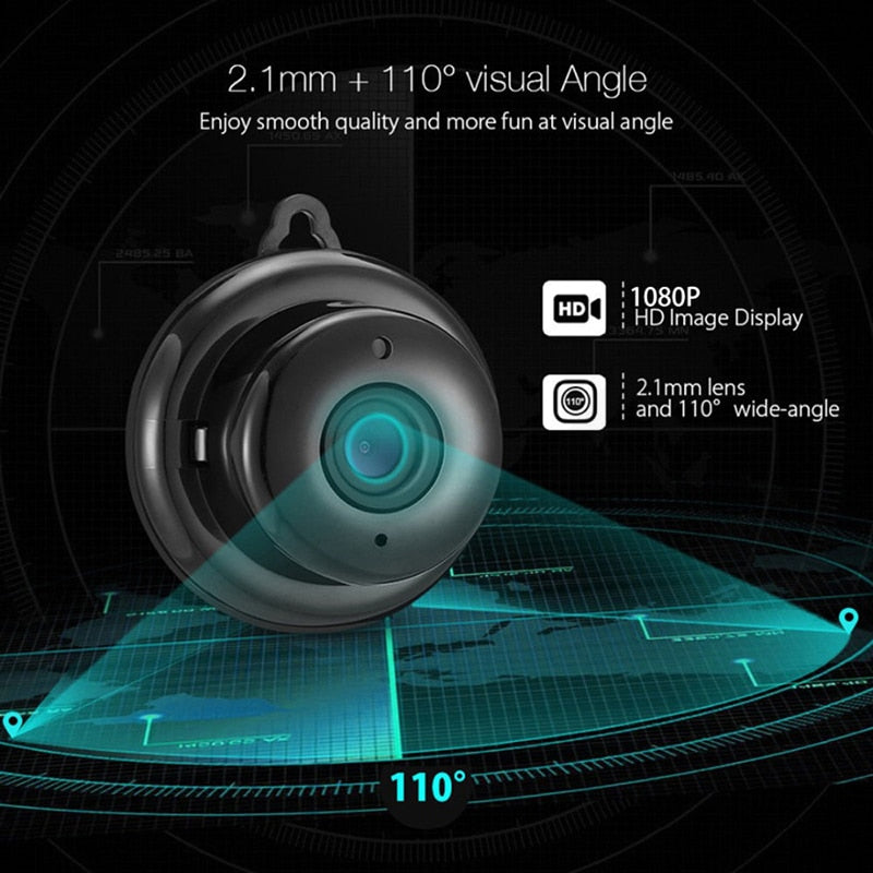 Ultra Mini HD Wifi Night Vision IP Camera - Image 1