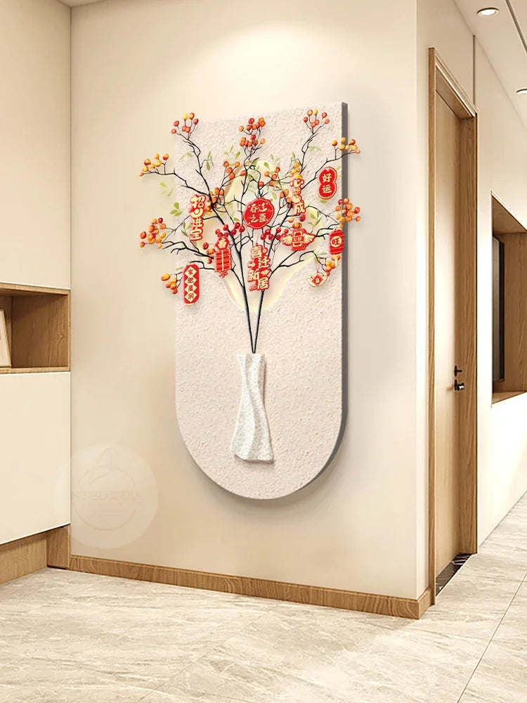 Three-dimensional Green Plant Green Plant Wall Art - Image 4