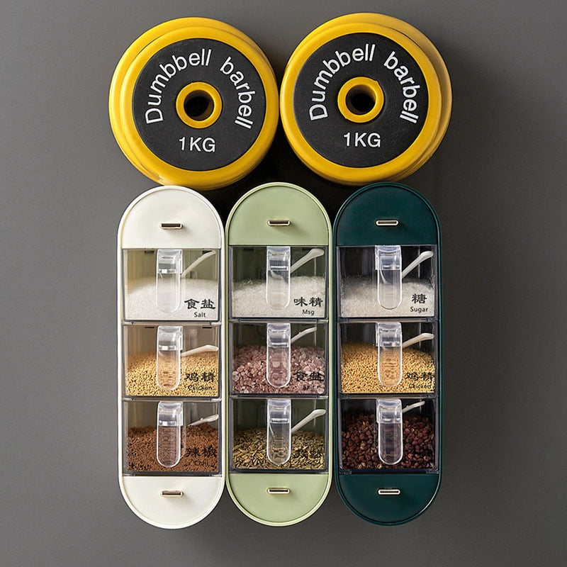 Kitchen Organizer Wall-Mounted Seasoning Station - Image 1