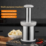 Easy Food Stainless Steel Garlic Grinder