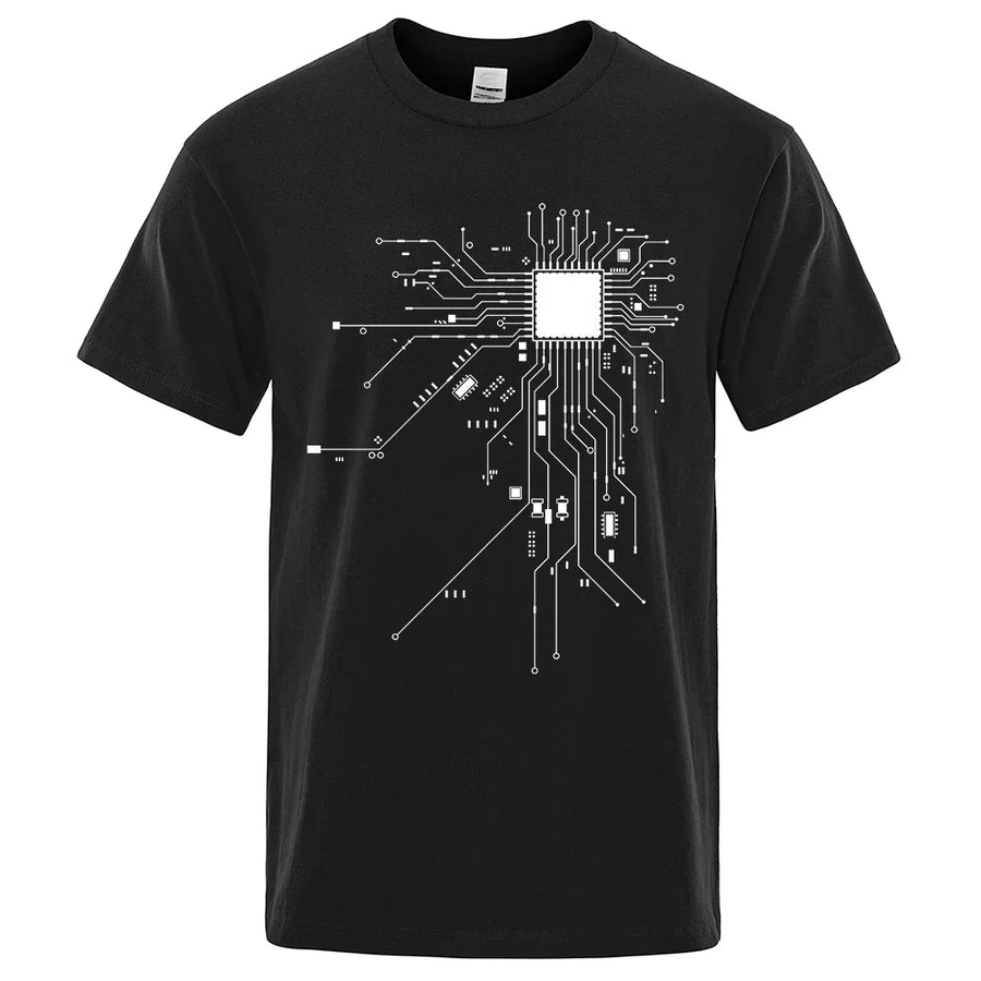 Motherboard Digital Circuit T-Shirt - Image 5