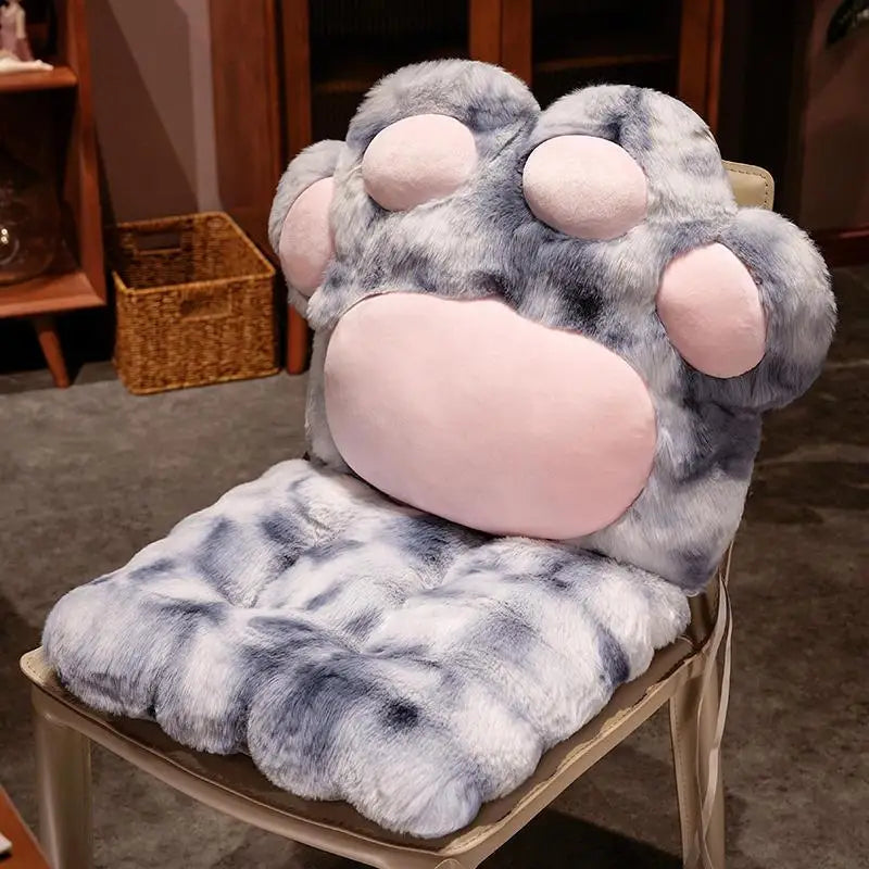 Cozy Cat Paw Plush Seat Pillow - Image 7