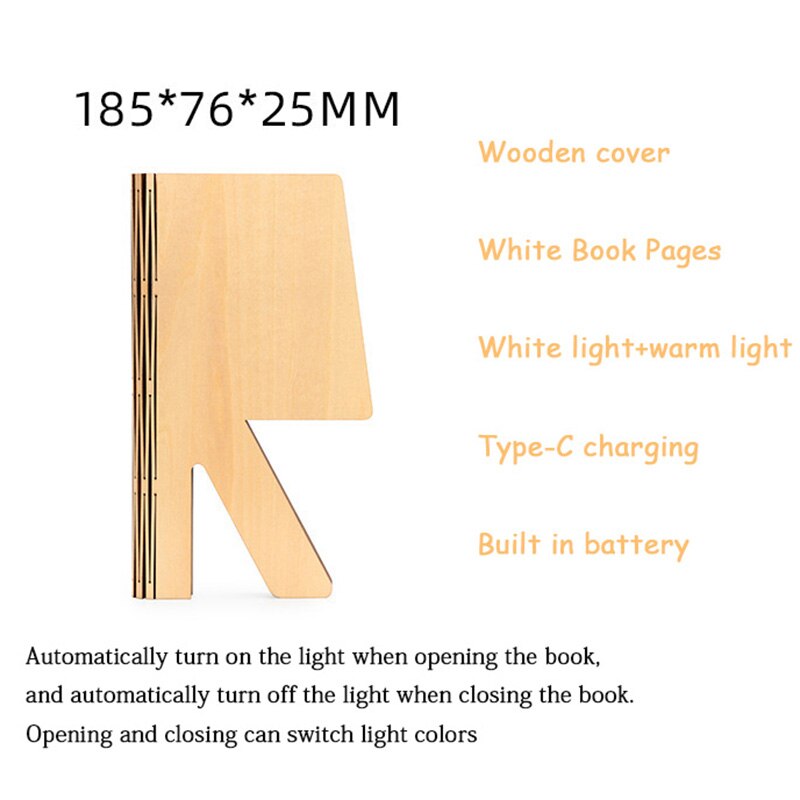 Story Time LED Foldable Book Light Decor - Image 9