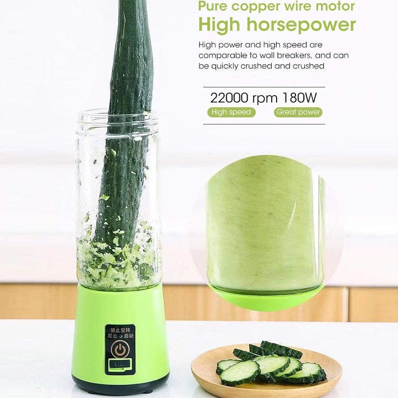 Portable Mini Fruit Juicer Mixer - Image 4