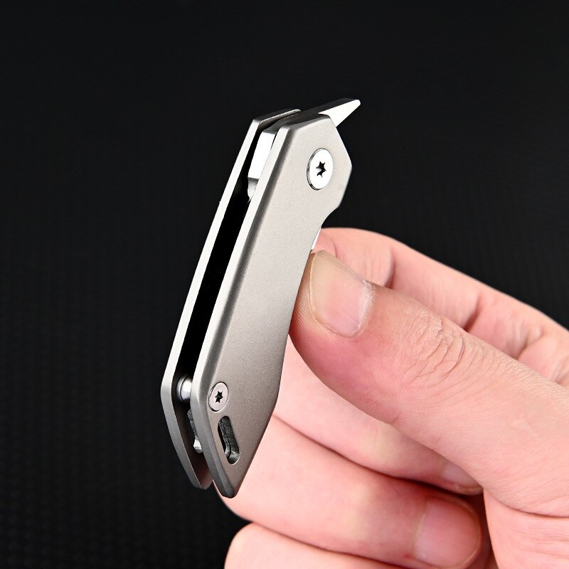 Titanium Alloy Pocket Keychain Knife