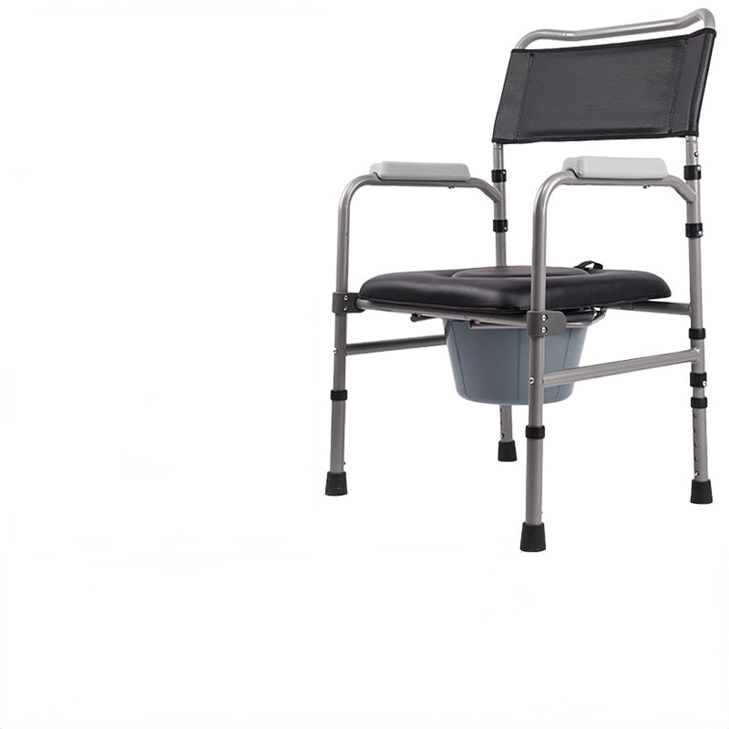 Elderly Helper Solid Toilet Chair - Image 1