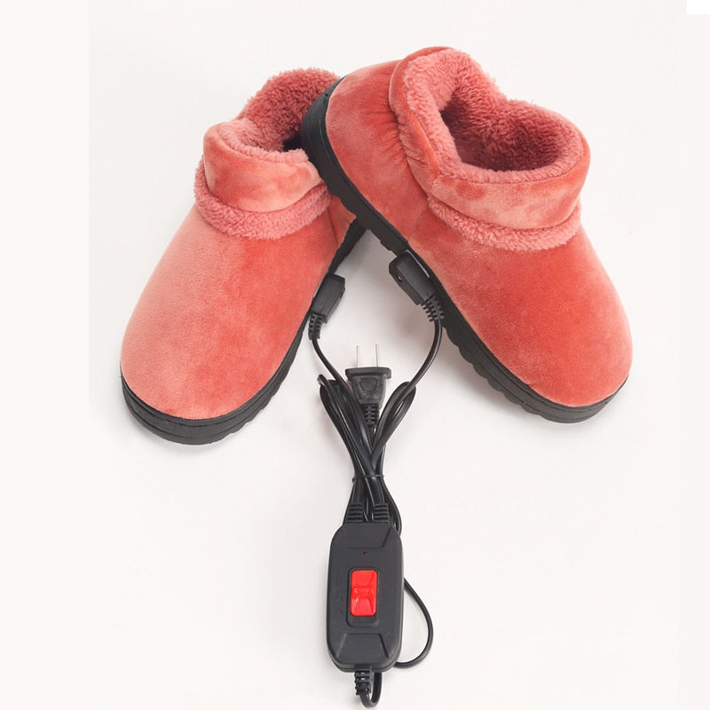 Rechargeable Heated Indoor Winter Slippers - Image 2