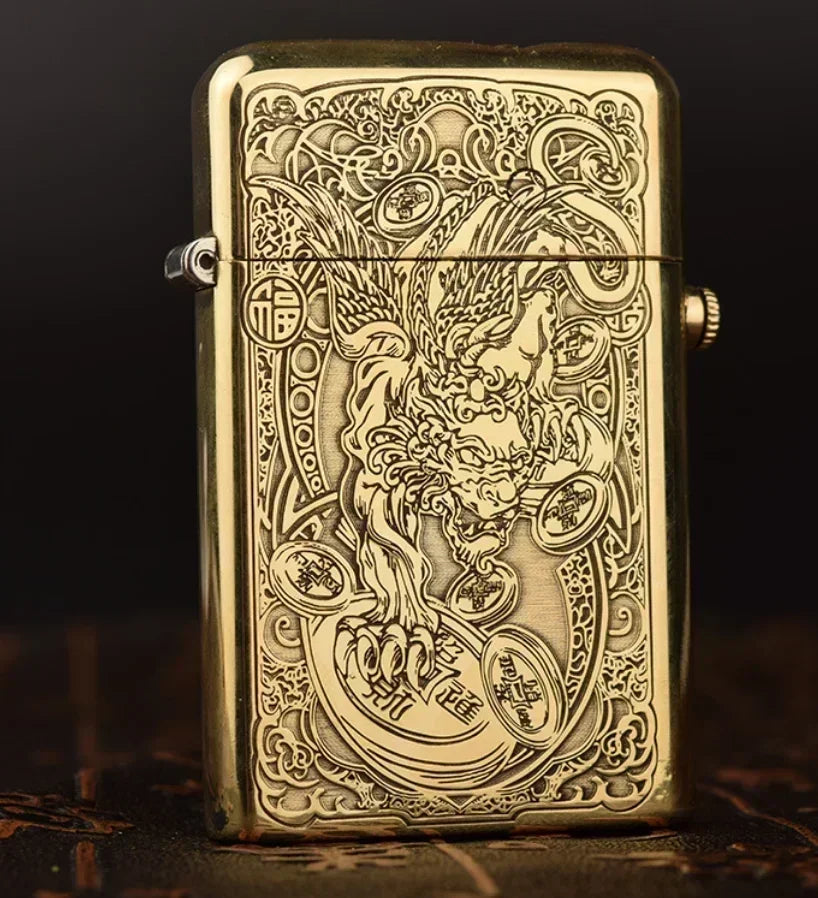 Finezza Slim Metal Windproof Lighter - Image 3