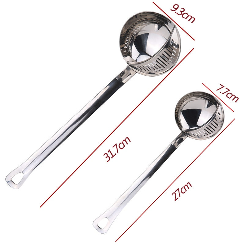 Long Handle Soup Strainer Spoon - Image 5