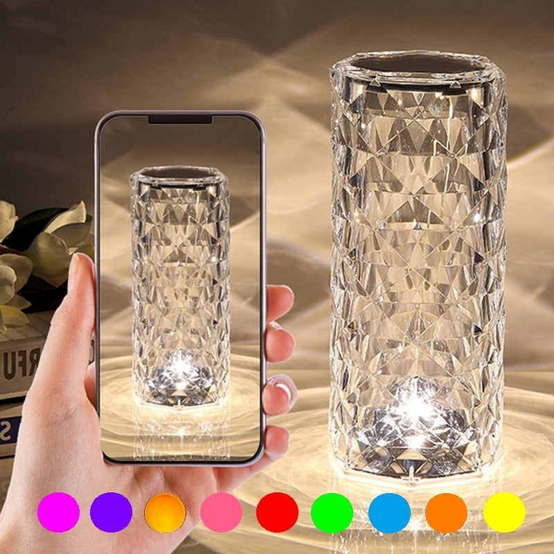 Elegant Atmosphere Crystal Night Light