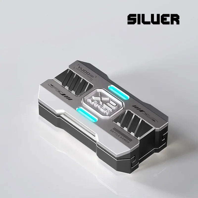 Luminous Magnetic Push Slider Metal Fidget - Image 7