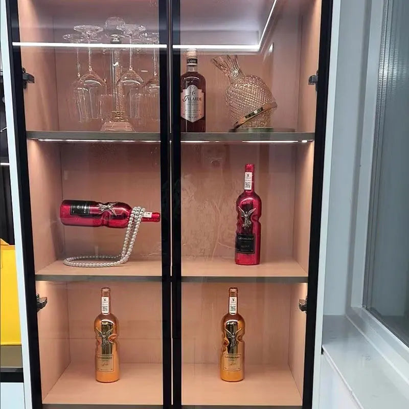 Floating Pearl Wine Display Stand - Image 4