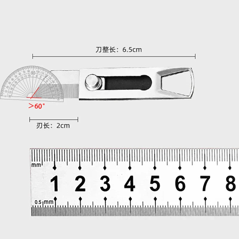 Mini Pocket Knife EDC Sharpening Keychain - Image 5