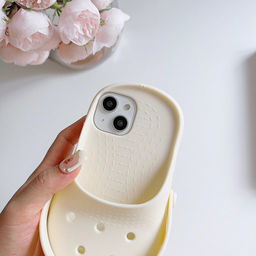 Mini Slippers Shockproof Funny iPhone Case - Image 4
