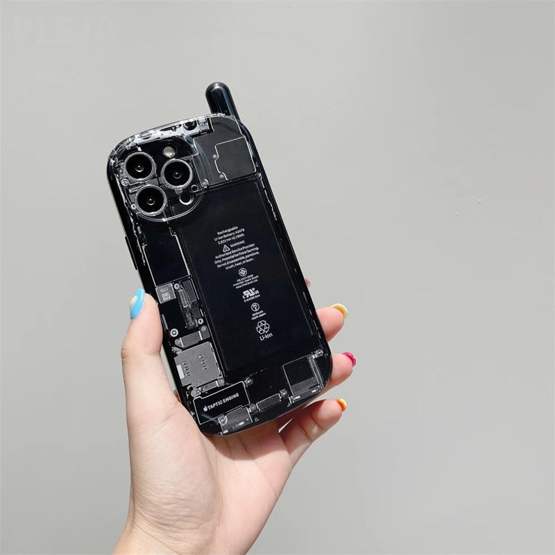 3D Battery Design iPhone Case