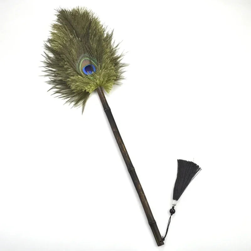 Peacock Feather Anti-Static Dusting Brush - Image 4