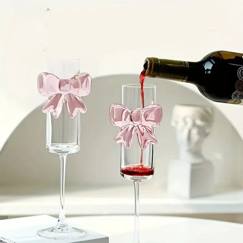 Pink Bow Cute Glass - Image 7