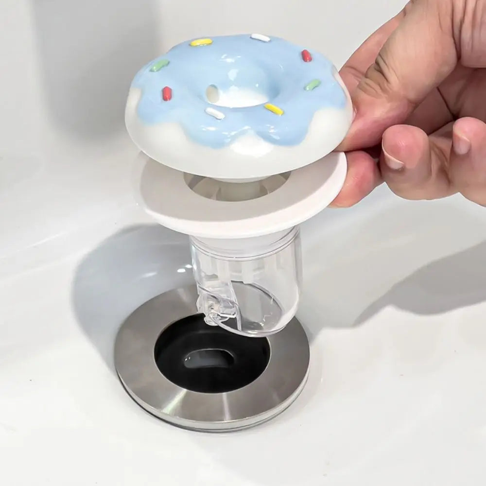 Donut-Shape Anti Odor Sink Drain Stopper - Image 0