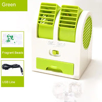 Dual-Outlet Turbo Cooling Desk Humidifier Fan - Image 6