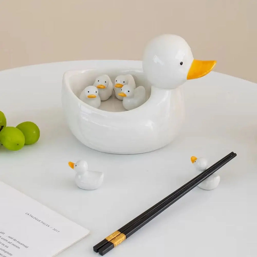 Duck Duck Bite Cute Serving Tray