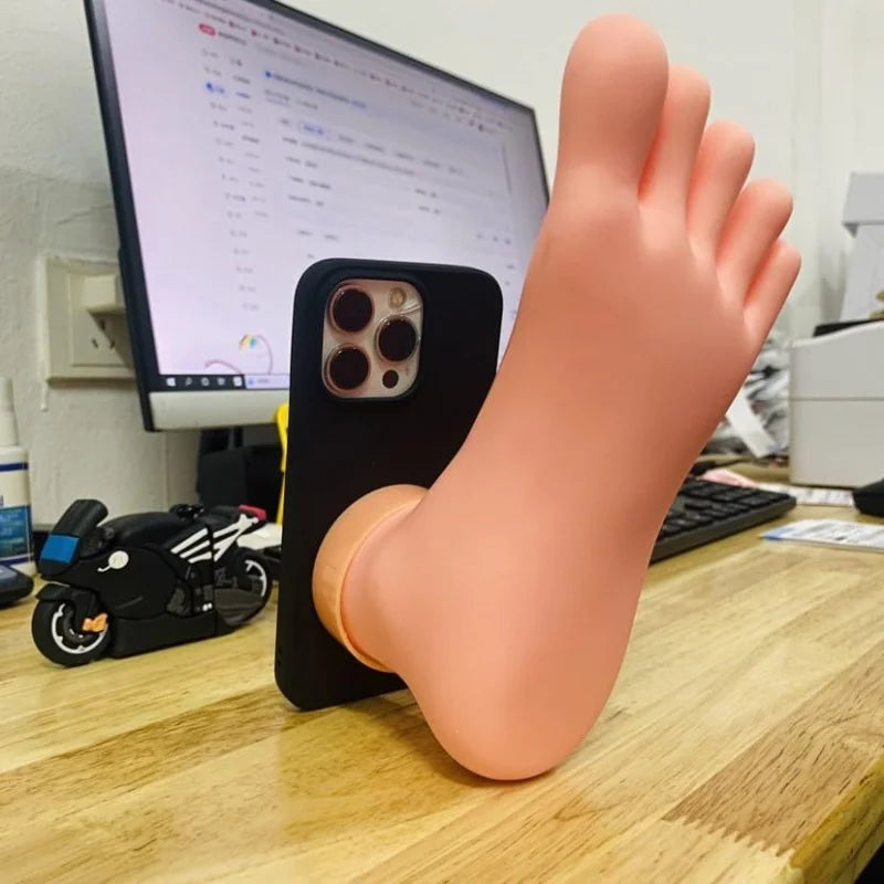 Walking Foot Funny iPhone Holder - Image 0