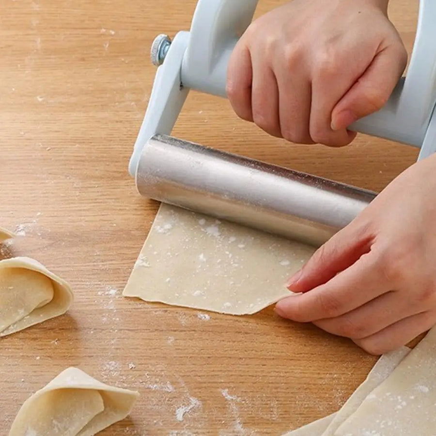 Easy Dough Maker Baking Stainless Steel Roller - Image 2