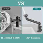 Splash-Proof Mechanical Universal Rotatable Arm Faucet