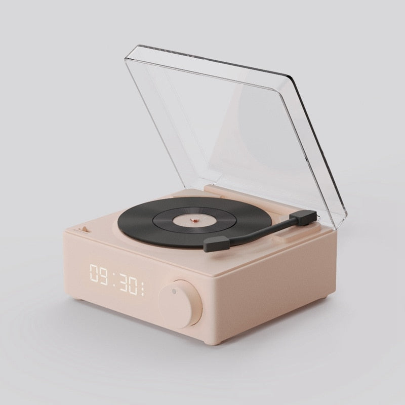 Vintage Vibes Mini Record Player Bluetooth Speaker - Image 6