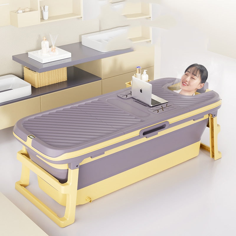 Folding Relaxing Spae Portable Bathtub - Image 0