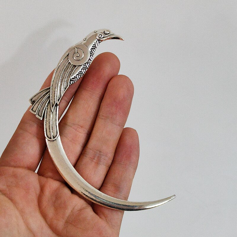 Vintage Crescent Moon Hair Sticks - Image 1