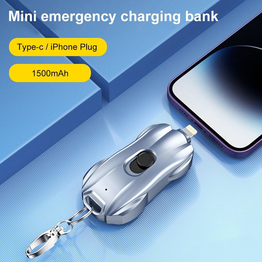 Mini Race Car Emergency Keychain Power Bank - Image 5