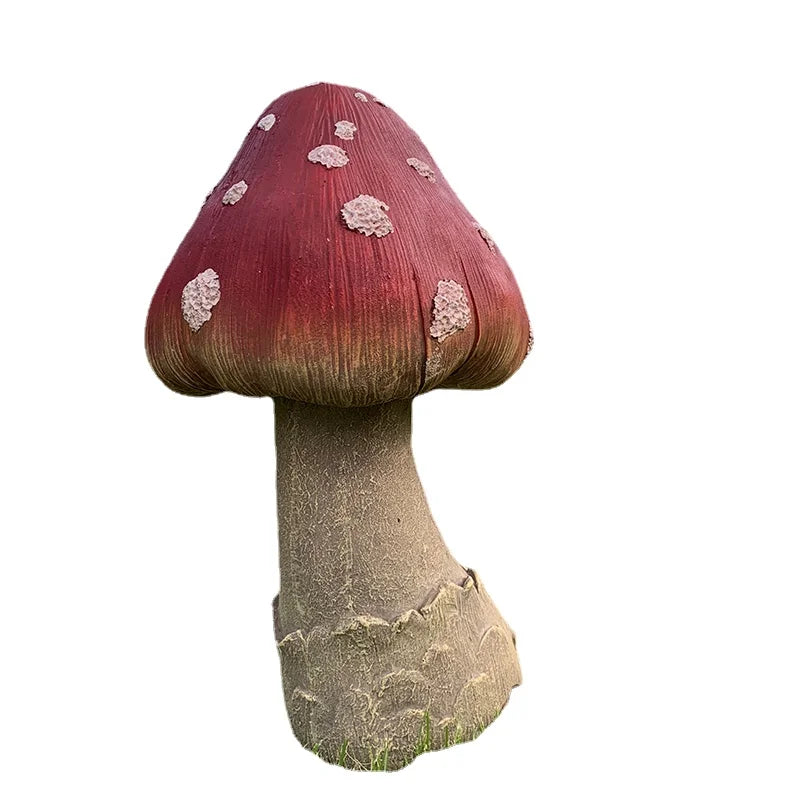 Outdoor Fairy Mushroom Resin Garden Decor - Image 3