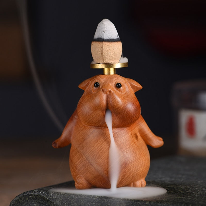 Relaxed AnimalBackflow Incense Waterfall - Image 0