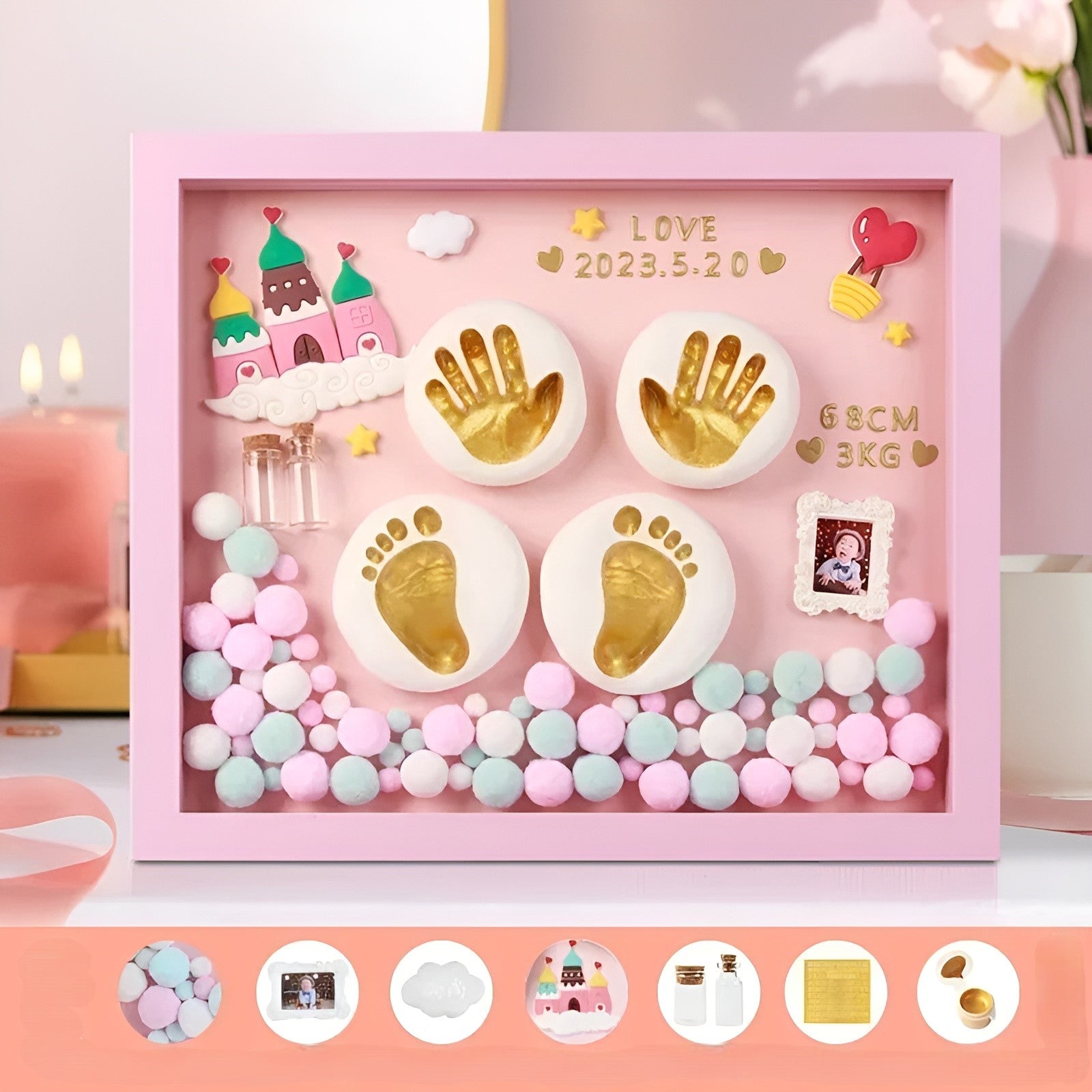 Forever Baby Story DIY Hand & Footprint Kit - Image 9