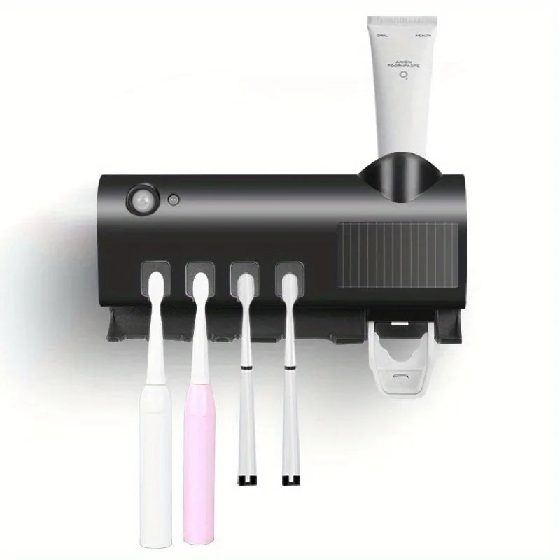 Automatic Toothpaste Dispenser Bathroom Organizer Rack - Image 6