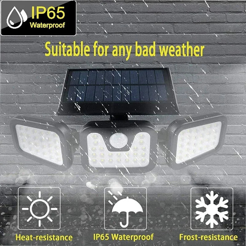 Power Save Motion Activated Outdoor Solar Lamp - Image 4