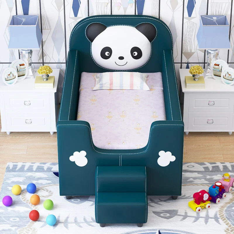 Cute Panda Easy Access Bedside Toddler Bed - Image 2