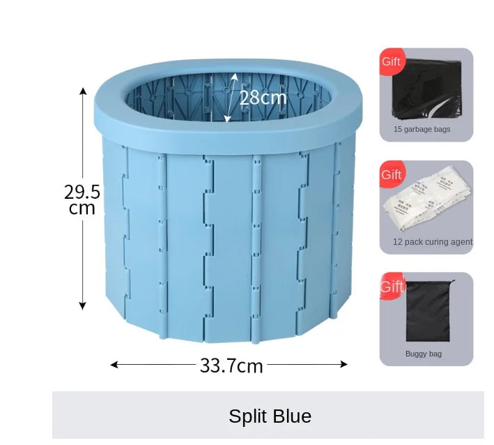 Comfy Travel Foldable Camping Toilet - Image 6
