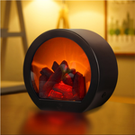 Inferno Portable Fireplace Night Lamp