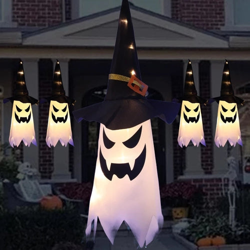 Hangable Scary Ghost Halloween Party Lamp - Image 0