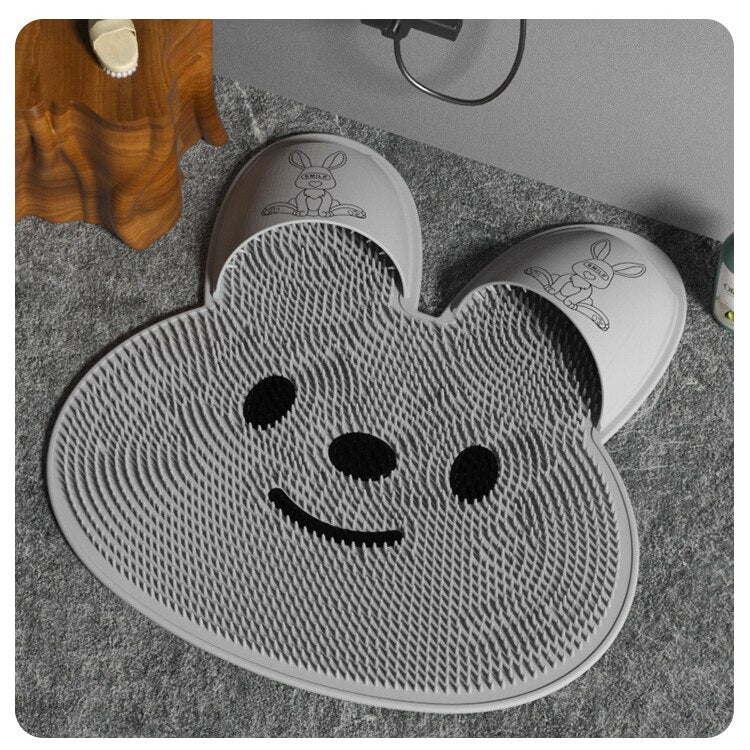 Massage Rabbit Bath Floor Mat