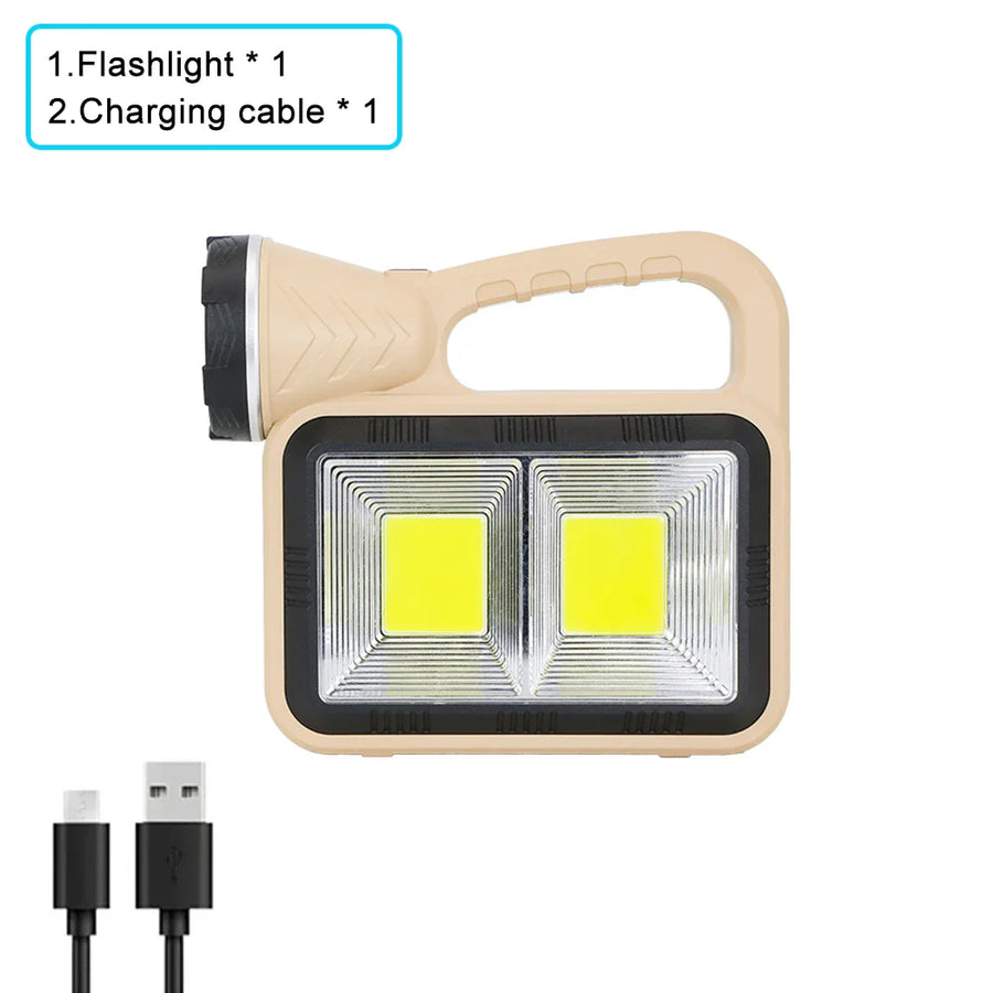 Sun Glow Solar LED Camping Flashlight - Image 7
