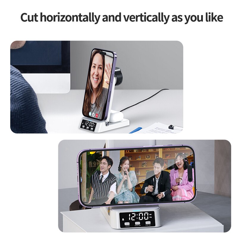 4in1 Foldable Fast Wireless Charging Dock - Image 2