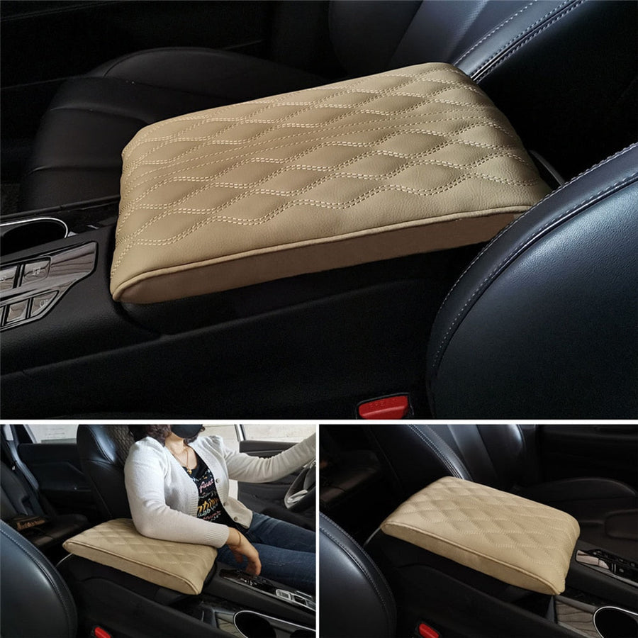 Leather Soft Car Armrest Pad - Image 2