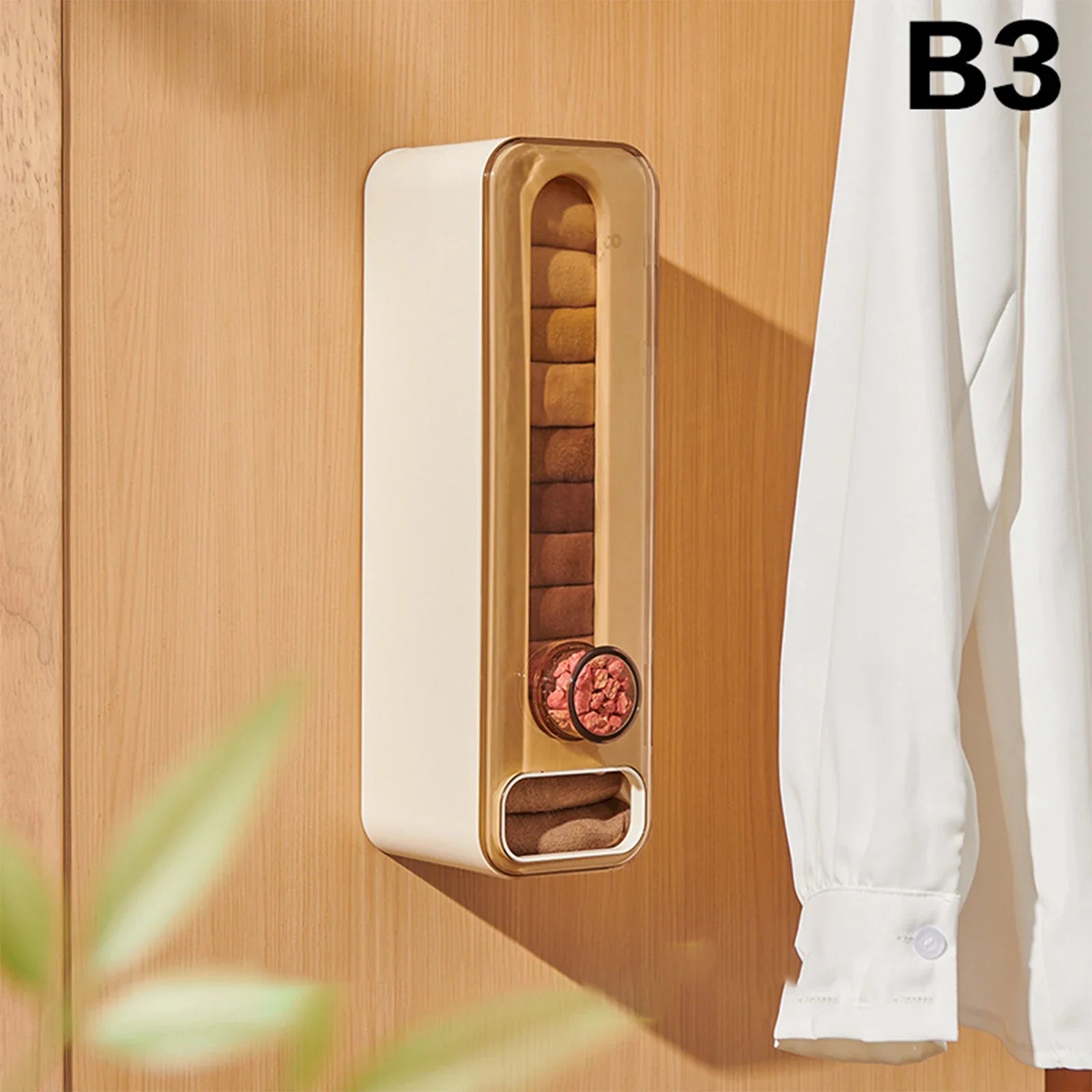 Wall-Mounted Aromatherapy Wardrobe Underwear Organizer - Image 6