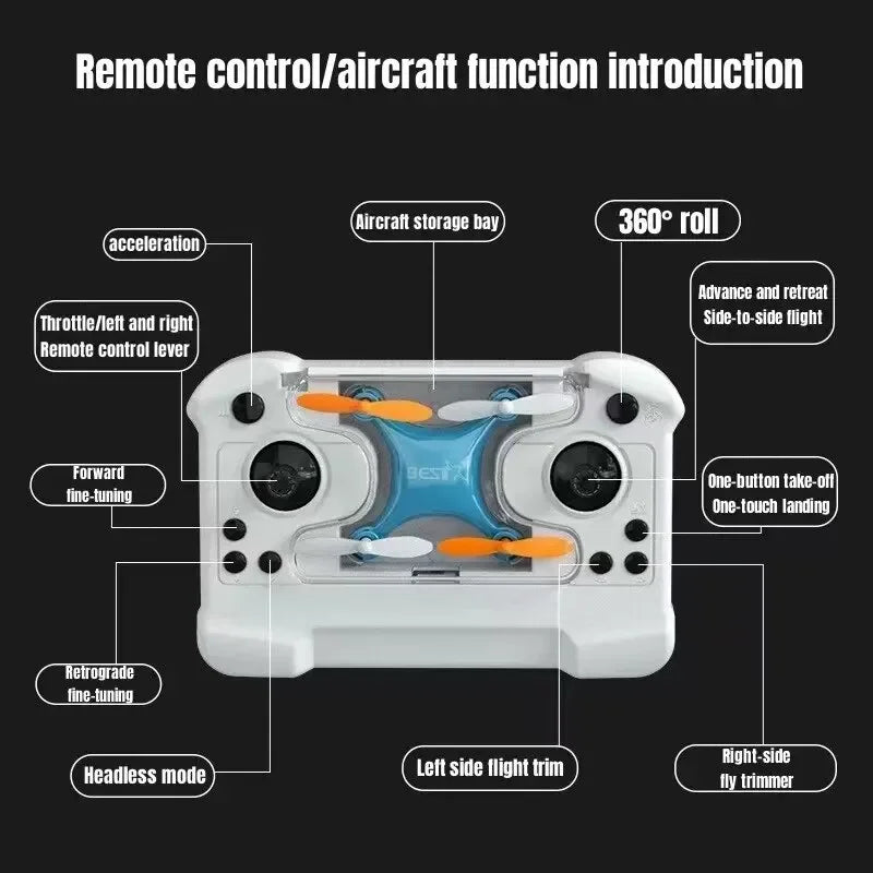Ultra-Portable Mini Quadcopter Drone - Image 2