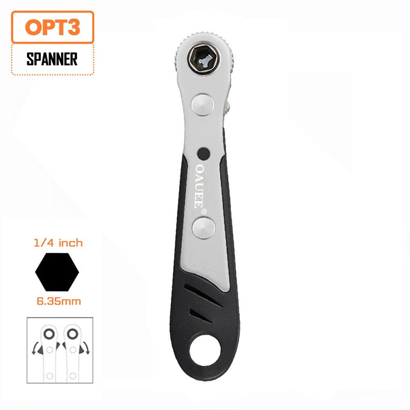 Mini Quick Hexagon Ratchet Wrench Tool - Image 5